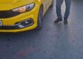 Beylikdüzü'nde taksiciler arasında 'yolcu alamazsın' tartışması; birbirlerini cep telefonuyla kaydettiler