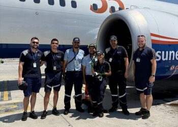 SunExpress CEO’su Schnabel, teknik personel oldu; uçak bakımı yaptı