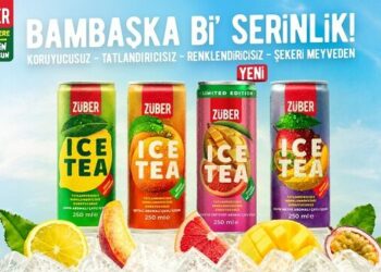 Züber’in yeni içeceği ‘Mango ve Greyfurt Limited Edition’ pazara sunuldu