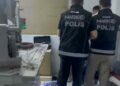 İzmir'de uyuşturucu imalathanesine dönüştürülen depoya operasyon