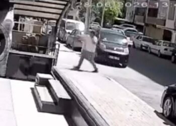 Şanlıurfa'da silahlı saldırı kamerada; 1 yaralı