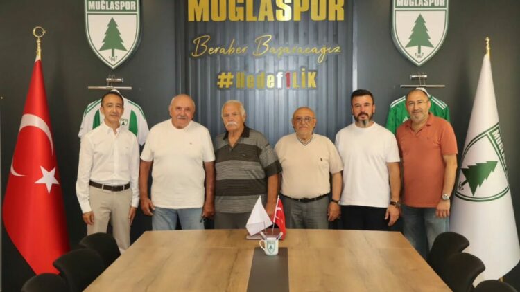 Muğlaspor’un ilk golünü atan Timur Çiçek’ten kulübe ziyaret