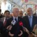 İstanbul Valisi Davut Gül, Kapalıçarşı'da esnafla buluştu