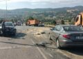 Samsun’da 8 aracın karıştığı zincirleme kaza; 2 yaralı