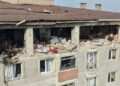Apartman dairesinde 2 kişinin öldüğü patlamanın neden olduğu hasar sabah ortaya çıktı