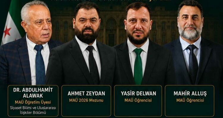 Suriye Halk Meclisi'ne Mardin Artuklu Üniversitesi'nden 4 kişi atandı