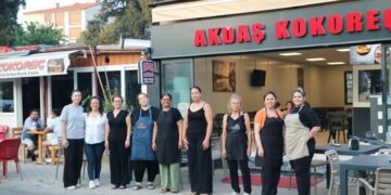 Ödemiş'te sokağın tamamı kadın esnafa emanet
