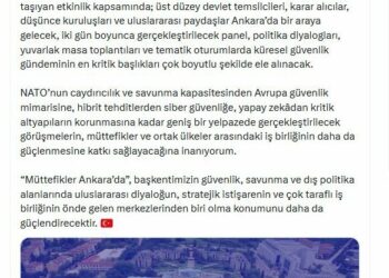 İletişim Başkanı Duran'dan 'Müttefikler Ankara’da paylaşımı