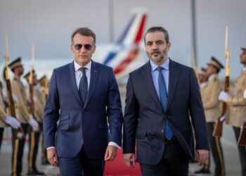 Fransa Cumhurbaşkanı Emmanuel Macron, Suriye'de