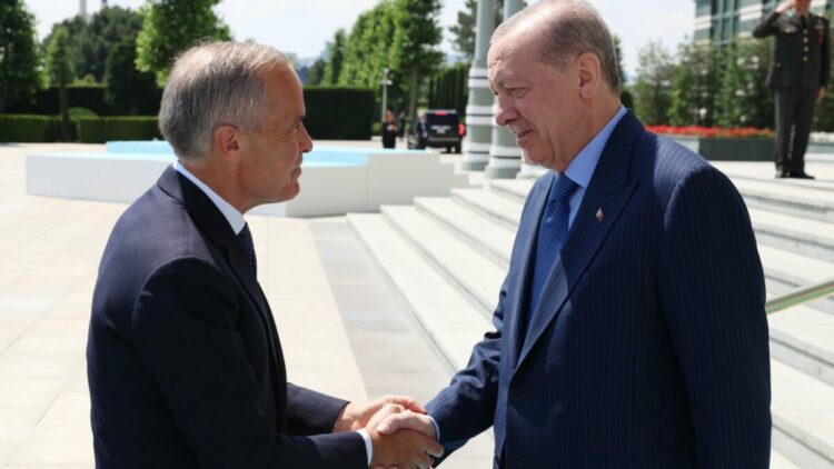 Cumhurbaşkanı Erdoğan, Kanada Başbakanı Carney'i kabul etti