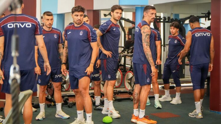 Trabzonspor’da sabah mesaisi