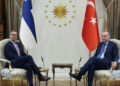 Cumhurbaşkanı Erdoğan, Finlandiya Cumhurbaşkanı Stubb ile bir araya geldi