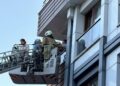 Kağıthane’de 5 katlı binada yangın: 4 kişi dumandan etkilendi