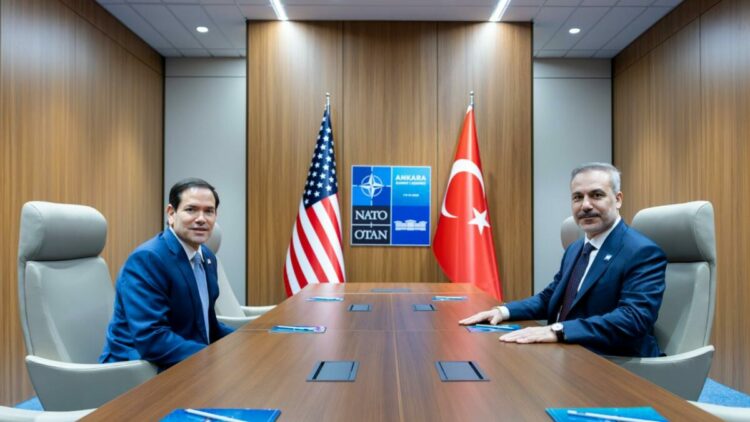 Bakan Fidan, ABD'li mevkidaşı Rubio ile görüştü