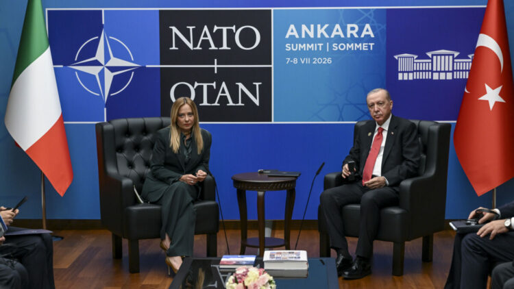 Cumhurbaşkanı Erdoğan, İtalya Başbakanı Meloni ile görüştü
