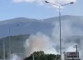 Bursa’da ot yangını; havadan ve karadan müdahale ediliyor
