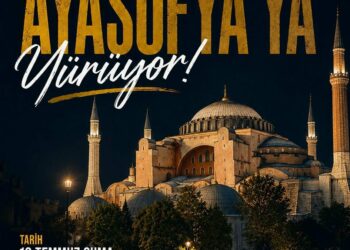 AK Parti İstanbul Gençlik Kolları'ndan Ayasofya yürüyüşü daveti
