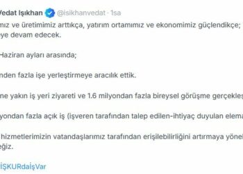 Bakan Işıkhan: 723 binden fazla işe yerleştirmeye aracılık ettik