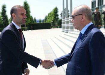 Cumhurbaşkanı Erdoğan, Karadağ Başbakanı Spajic'i kabul etti