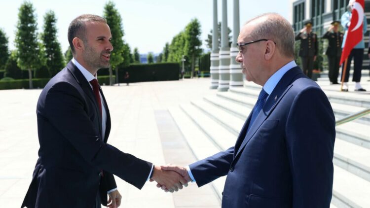 Cumhurbaşkanı Erdoğan, Karadağ Başbakanı Spajic'i kabul etti