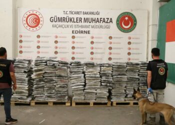 Kapıkule'de 1 ton 153 kilo uyuşturucu ele geçirildi