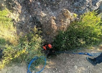 Mağarada mahsur kaldığı iddia edilen kişiyi kurtarma çalışmaları yeniden başlatıldı