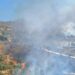 Bodrum'da otluk ve makilik alanda yangın
