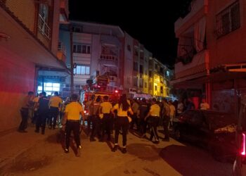 Tartıştığı eşinin burnunu ısırıp kopardı