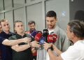 Trabzonspor’un yeni transferi Cenk Özkaçar Trabzon'da