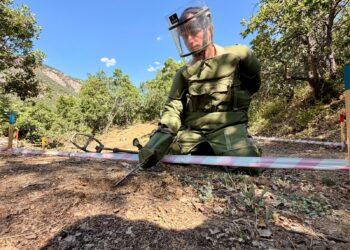 Tunceli'de mayınlı alanlar JÖMAT timleriyle güvenli hale getiriliyor
