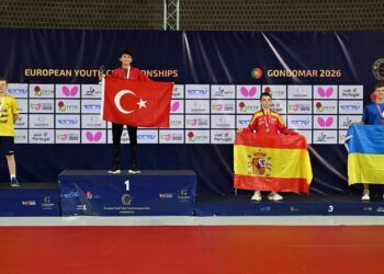 Milli masa tenisçisi Görkem Öçal, Avrupa şampiyonu oldu