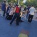 Kağıthane’de çocuk parkında kadınlar tartıştı, eşleri tekme ve yumrukla birbirine saldırdı