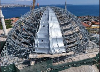 Ayasofya'nın ibadete açılışının 6'ncı yılında ana kubbe restorasyonunda yeni dönem: Özgün doku korunacak