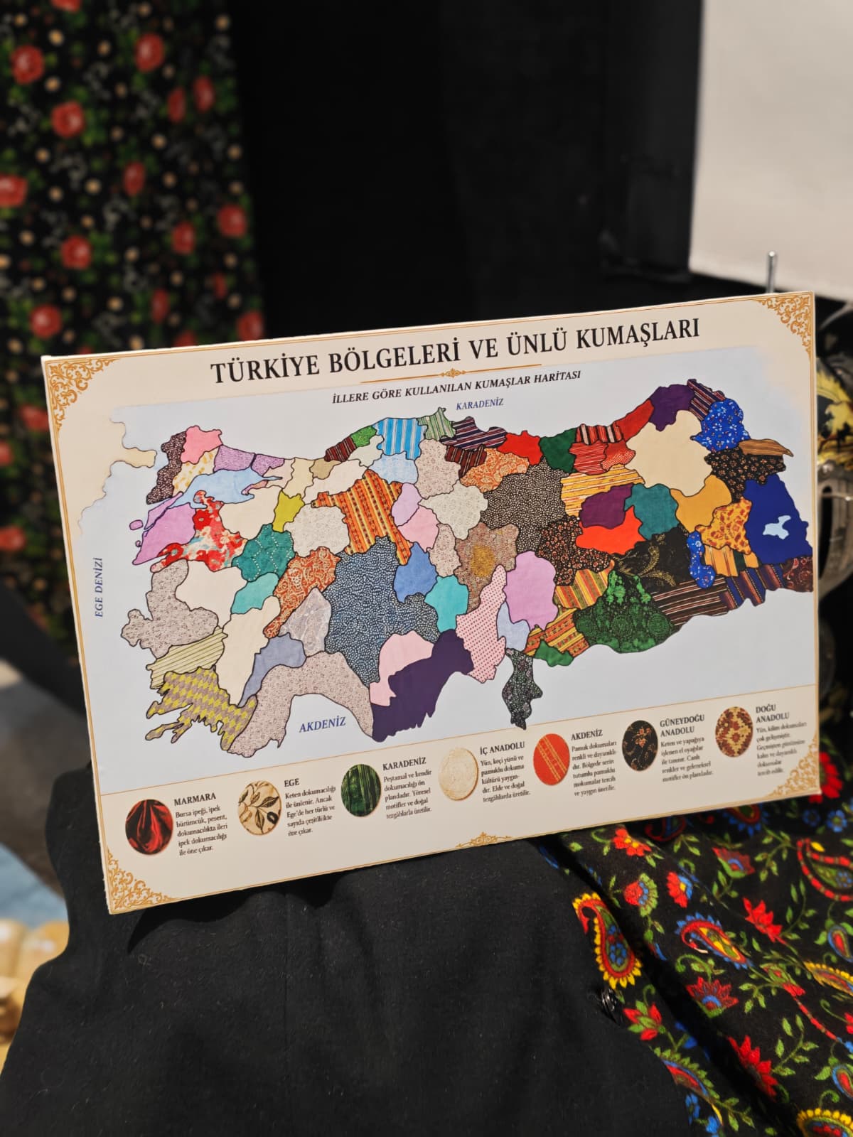 81 ilin kumaşı, Türkiye haritasında buluştu
