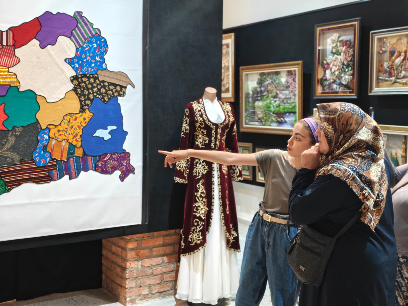 81 ilin kumaşı, Türkiye haritasında buluştu