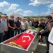 Kuşadası'nda denizde boğulan 3 kişiden emekli öğretmen toprağa verildi