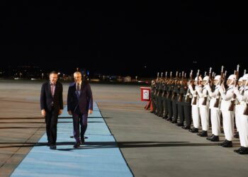 Letonya Cumhurbaşkanı Rinkēvičs, Ankara’ya geldi
