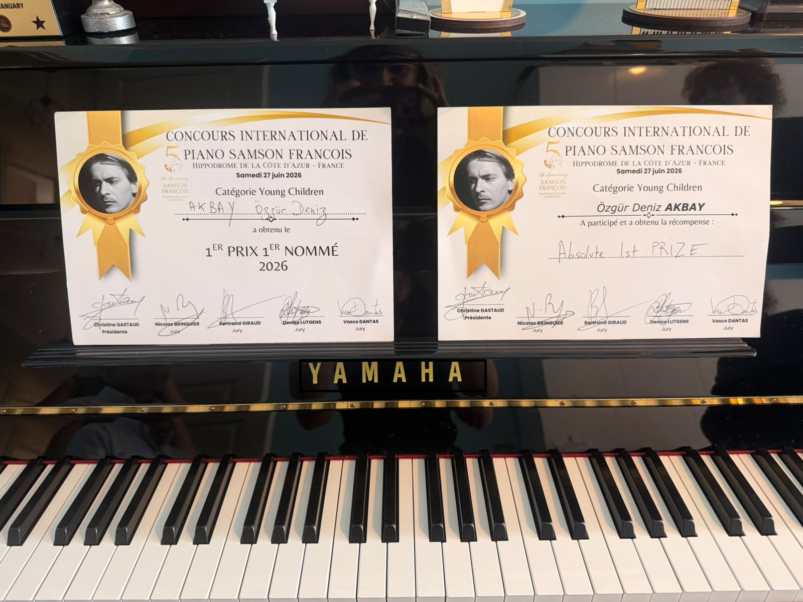 Fransa’daki piyano yarışmasında 'en iyi kulak' seçilen Özgür: Ülkemi temsil etmeyi sürdüreceğim