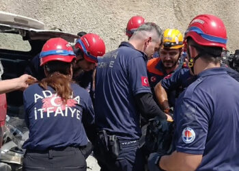 Adana’da içme suyu projesi çalışması sırasında göçük; 1 ölü, 1 yaralı