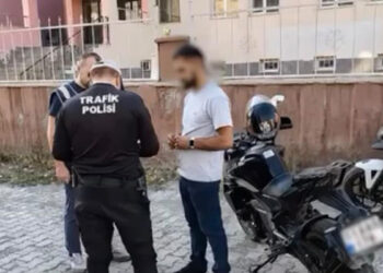 Ağrı’da çevreye rahatsızlık veren motosiklet sürücüsüne 17 bin 719 TL ceza