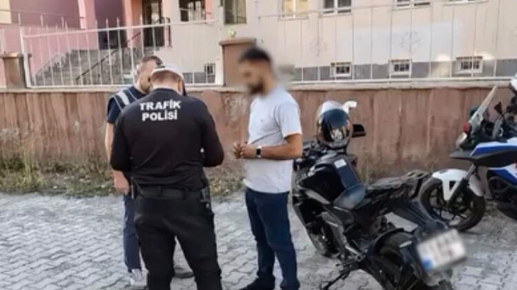 Ağrı’da çevreye rahatsızlık veren motosiklet sürücüsüne 17 bin 719 TL ceza