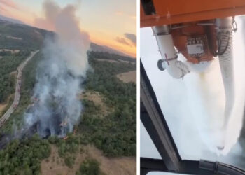 Balıkesir’de ormanlık alan alevlere teslim oldu! Yangın kontrol altına alındı