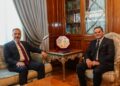 Dışişleri Bakanı Hakan Fidan, Libya'da. (DHA)