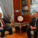 Dışişleri Bakanı Hakan Fidan, Libya'da. (DHA)