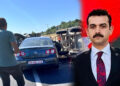 Dün görevine başlayan Sultandağı Kaymakamı ile savcı eşi kazada yaralandı