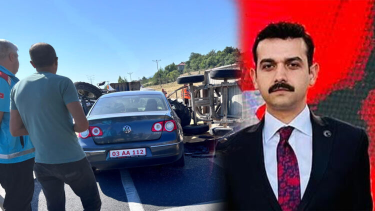 Dün görevine başlayan Sultandağı Kaymakamı ile savcı eşi kazada yaralandı
