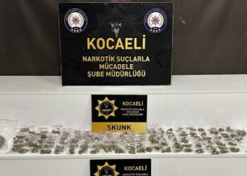 Kocaeli'de uyuşturucu operasyonu; 5 tutuklama