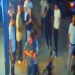 Otomobille çarpışan motosikletteki 2 kişi yaralandı; kaza kamerada
