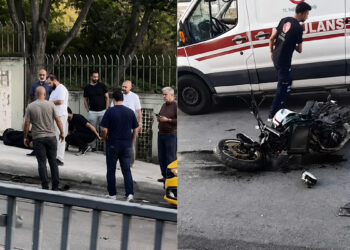 Başakşehir'de 2 motosiklet çarpıştı: 1 ölü 1 yaralı