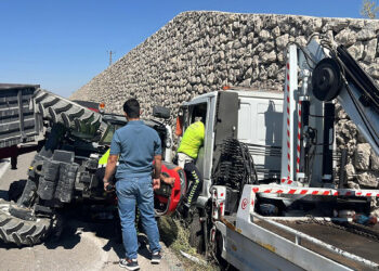 Nevşehir'de çekici ile traktör çarpıştı: 4'ü çocuk 6 yaralı